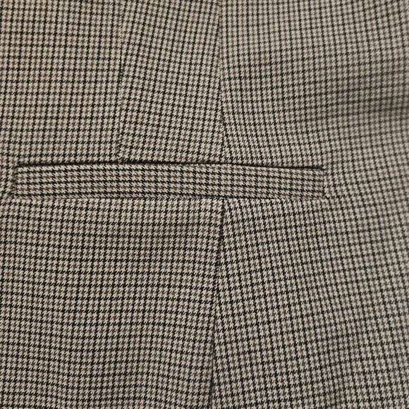 Abercrombie & Fitch Houndstooth Vest in Brown and Black - Picture 11 of 16